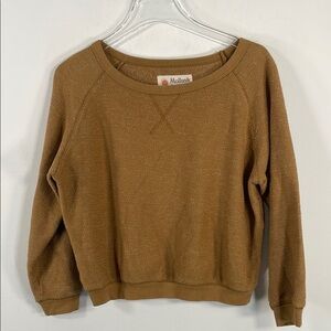 Mollusk California Cropped Women's Sweatshirt Sz M